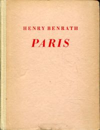 Benrath, Paris. (Umschlag)