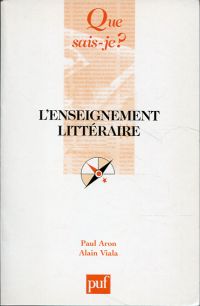 Aron, L'enseignement littéraire. (Umschlag)