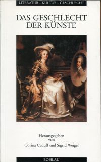 Caduff, Das  Geschlecht der Künste. (Umschlag)