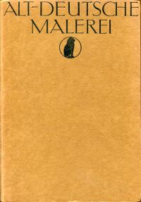 Heidrich, Die alt-deutsche Malerei. (Umschlag)