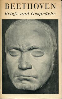 Beethoven, Briefe und Gespräche. (Umschlag)
