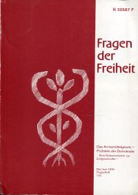 Fragen an die Freiheit, Mai/Juni 1976, Doppelheft: (Umschlag)