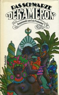 Frobenius, Das  schwarze Dekameron. (Umschlag)