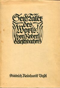 Aeschbacher, Seid Täter des Wortes! (Umschlag)