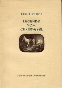 Alverdes, Legende vom Christ-Esel. (Umschlag)