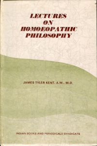 Kent, Lectures on Homeopathic Philosophy. (Umschlag)