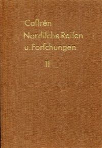 Castrén, M. Alexanders Castrén's Versuch einer koibalischen und karagassischen S (Umschlag)