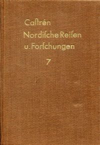 Castrén, M. Alexander Castrén's Grammatik der samojedischen Sprachen. (Umschlag)