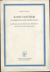 Sicker, Kind und Film. (Umschlag)