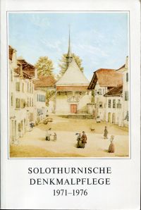 Solothurnische Denkmalpflege. (Umschlag)