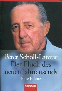 Scholl-Latour, Der Fluch des neuen Jahrtausends. (Umschlag)