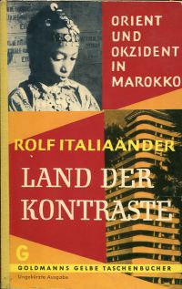 Italiaander, Land der Kontraste. (Umschlag)