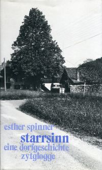Spinner, Starrsinn. (Umschlag)