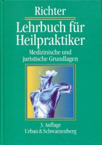 Richter, Lehrbuch für Heilpraktiker. (Umschlag)