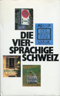 Arquint, Die viersprachige Schweiz. (Umschlag)