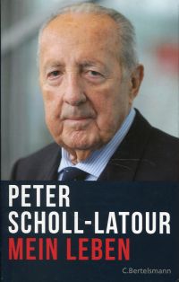Scholl-Latour, Mein Leben. (Umschlag)
