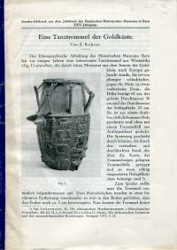 Rohrer, Eine Tanztrommel der Goldküste. (Umschlag)