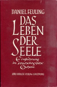 Feuling, Das Leben der Seele. (Umschlag)
