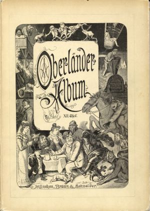 Oberländer, Oberländer-Album, XII. Theil. (Umschlag)