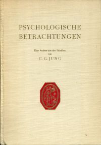Jung, Psychologische Betrachtungen. (Umschlag)