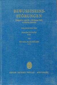 Staub/Thölen, Bewusstseinsstörungen (Umschlag)