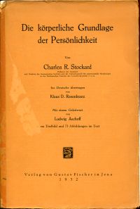 Stockard, Die körperliche Grundlage der Persönlichkeit. (Umschlag)