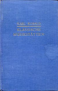 Kobald, Klassische Musikstätten. (Umschlag)