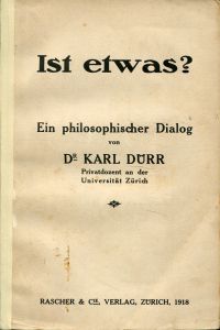 Dürr, Ist etwas? (Umschlag)