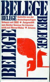 Weber, Belege. (Umschlag)