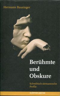 Bausinger, Berühmte und Obskure. (Umschlag)
