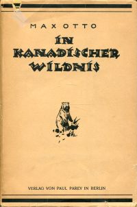 Otto, In kanadischer Wildnis. (Umschlag)