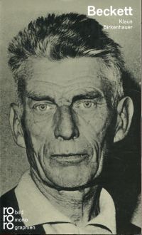 Birkenhauer, Samuel Beckett. (Umschlag)