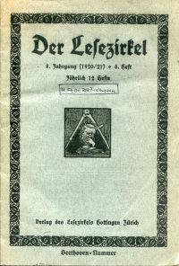 Federer, Beethoven. - Angehängt: Beethoven: Das Heiligenstädter Testament; Jelmo (Umschlag)