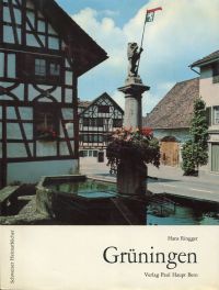 Ringger, Grüningen. (Umschlag)