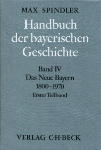 Spindler, Das neue Bayern. (Umschlag)
