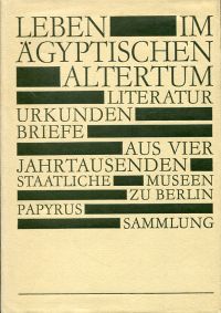 Luft, Leben im ägyptischen Altertum. (Umschlag)