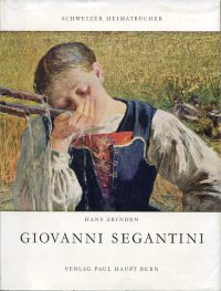 Zbinden, Giovanni Segantini. (Umschlag)