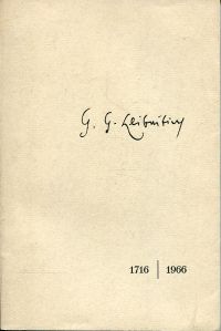 Vennebusch, Gottfried Wilhelm Leibniz. (Umschlag)