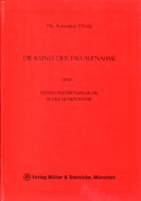 Patel, Die Kunst der Fallaufnahme. (Umschlag)