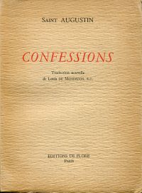 Augustinus, Confessions. (Umschlag)