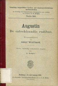 Augustinus, Augustin De catechizandis rudibus. (Umschlag)