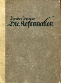 Brieger, Die Reformation (Umschlag)