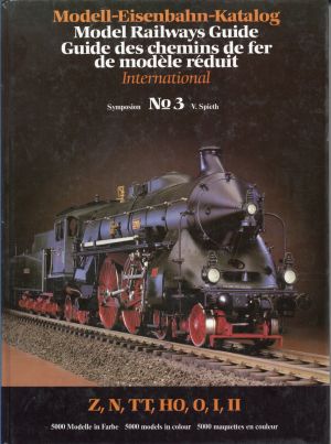 Spieth, Internationaler Modell-Eisenbahn-Katalog. (Umschlag)
