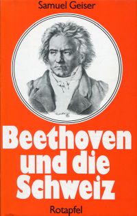 Geiser, Beethoven und die Schweiz. (Umschlag)