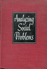 Nordskog, Analyzing social problems. (Umschlag)
