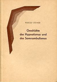 Steiner, Geschichte des Hypnotismus und des Somnambulismus. (Umschlag)