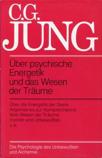 Jung, Über psychische Energetik und das Wesen der Träume. (Umschlag)
