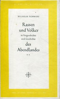 Schmidt, Die Völker des Abendlandes. (Umschlag)