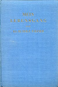 Steiner, Mein Lebensgang. (Umschlag)