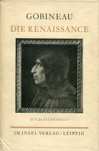 Gobineau, Die Renaissance. (Umschlag)